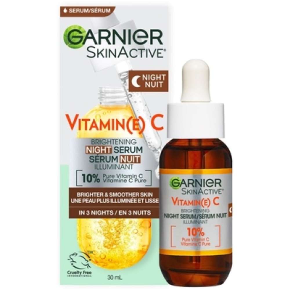 Garnier SkinActive Brightening Night Vitamin-C Serum